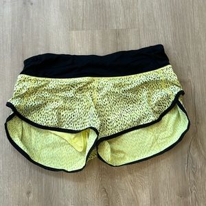 Lululemon speed shorts